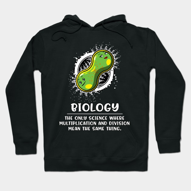 Biology Science Multiplication Hoodie by underheaven